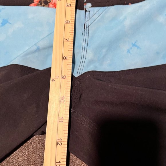 Billabong Men's Board Shorts Size 28 Recycler Pro Tribong Series Black And Blue - Picture 9 of 16